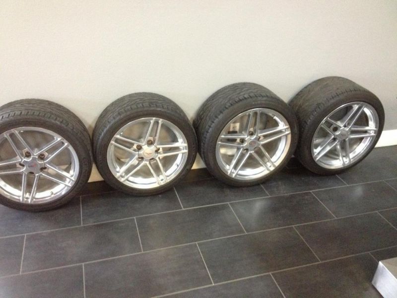 Z06 Corvette wheels and Tires