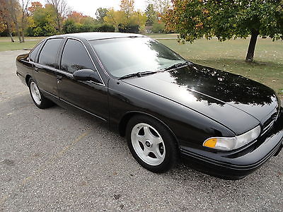 Chevrolet : Impala SS Sedan 4-Door 1995 chevy impala ss 126 k beautiful well kept car nice