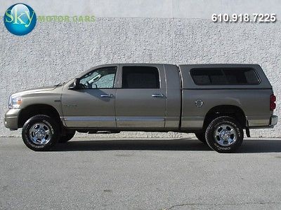 Dodge : Ram 1500 Laramie 4x4 4 x 4 mega cab laramie 5.7 l hemi moonroof heated leather bed liner cap 6 passenger