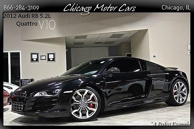 Audi : R8 2dr Coupe 2012 audi r 8 5.2 quattro v 10 coupe 173 k msrp loaded upgrades stasis exhaust apr