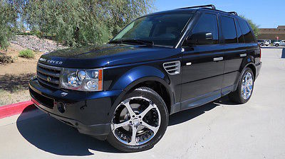 Land Rover : Range Rover Sport HSE Sport Utility 4-Door 2009 land rover range rover sport hse navigation heated seats must see