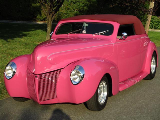 Mercury : Other SUPER DELUXE 1940 mercury super deluxe all steel car custom rockstar pink preview movie car