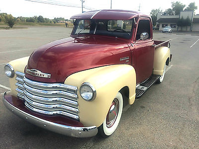 Chevrolet : Other Pickups Chrome 1950 chevy 3100 pick up truck restored