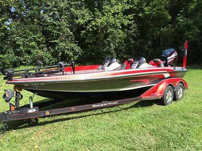 2008 RANGER BASS FISHING BOAT Z520 ALL AMERICAN EDITION-LOW HOURS MANY EXTRAS