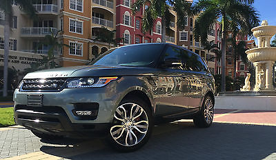 Land Rover : Range Rover Sport SUPERCHARGED 2014 land rover range rover sport supercharged sport utility 4 door 5.0 l 510 hp