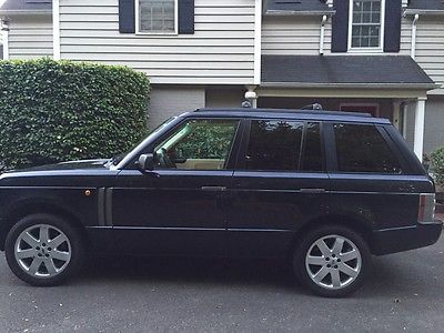 Land Rover : Range Rover HSE 2003 land rover range rover hse sport utility 4 door 4.4 l