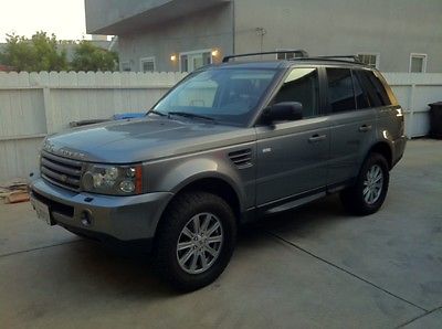 Land Rover : Range Rover Sport HSE Sport Utility 4-Door 2007 land rover range rover sport low miles excellent condition
