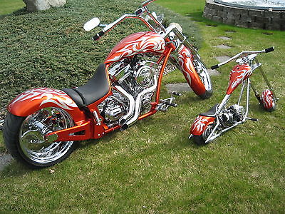 Harley-Davidson : Other 2006 lo ball orange dynamic chopper