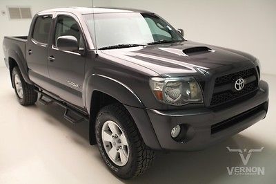 Toyota : Tacoma Base Double Cab 4x4 2011 gray cloth trailer hitch v 6 dohc used preowned we finance 57 k miles