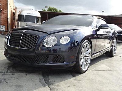 Bentley : Continental GT Speed  2014 bentley continental gt speed loaded only 2 k miles wont last save
