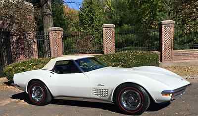 Chevrolet : Corvette Standard Vette. 1972 corvette roadster 37 000 actual miles like new condition