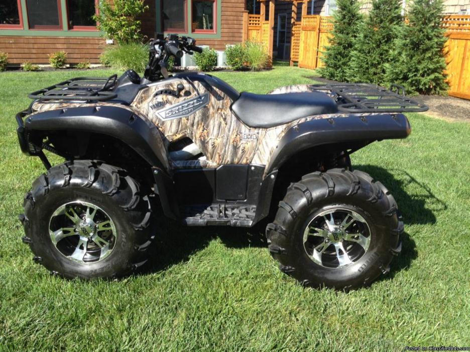 2007 YAMAHA GRIZZLY 700 EFI 4X4 EPS – REAL TREE CAMO