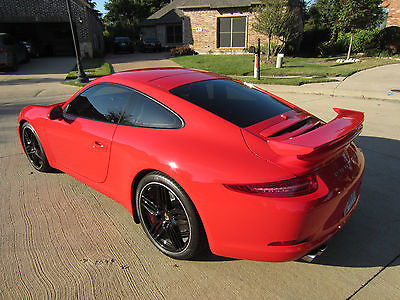 Porsche : 911 Carrera S Coupe 2-Door Incredibly optioned 2013 911 Carrerra S - Guards Red with Aerokit Cup & PDK