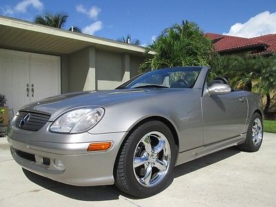 Mercedes-Benz : SLK-Class 320 CONVERTIBLE One Owner FL Car! V-6 Auto Heated Seats Service History! Nicest One! LOW Miles!!