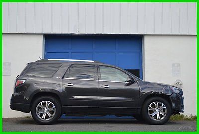 GMC : Acadia SLT N0T Denali AWD Navigation Leather Bose Loaded Repairable Rebuildable Salvage Lot Drives Great Project Builder Fixer Wrecked