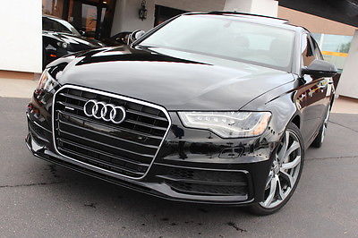 Audi : A6 3.0T Prestige 2013 audi a 6 3.0 t prestige blk blk loaded 1 owner clean car fax warranty