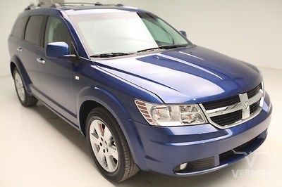 Dodge : Journey R/T FWD 2010 black leather sunroof mp 3 auxiliary v 6 we finance 93 k miles