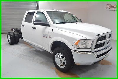 Ram : 3500 ST Tradesman 4x4 Crew cab Chassis Diesel Truck 4Dr AISIN White New 2015 RAM 3500 Cab & Chassis 4WD DODGE Pickup, EASY FINANCING!!