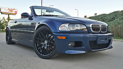 BMW : M3 Base Convertible 2-Door 2004 bmw m 3 csl mystic blue convertible cinnamon leather
