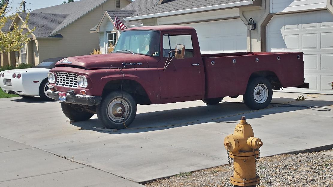 BARN FIND!! 1962 International Harvester pickup C120