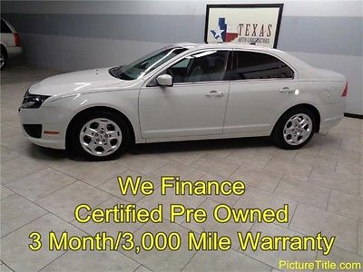 Ford : Fusion SE 10 ford fusion se auto texas owner carfax certified warranty we finance