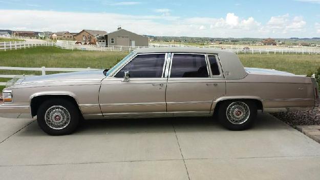 1991 Cadillac Brougham for: $15900