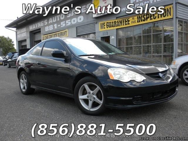 2004 Acura RSX, Buy here Pay Here @ 0%, No Full Cover Insurance Required, Short...
