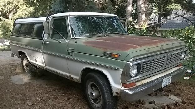 1970 Ford F-250 for: $2400