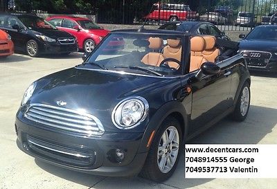 Mini : Cooper Base 2014 mini cooper convertible 6 spd manual only 14 k miles