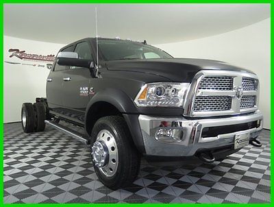 Ram : Other Laramie 4x4 Crew cab Chassis Cummins Diesel Truck Remote start DRW New 2016 RAM 4500 HD Chassis 4WD DODGE Pickup, EASY FINANCING!