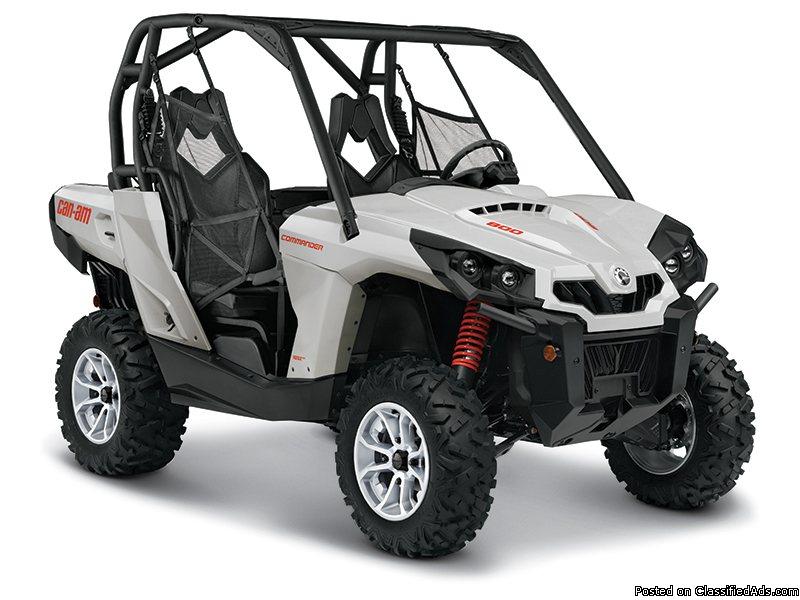 SALE PRICE! NEW 2015 Can-Am Commander DPS 800R ONLY $9995 at Jim Potts Motor...