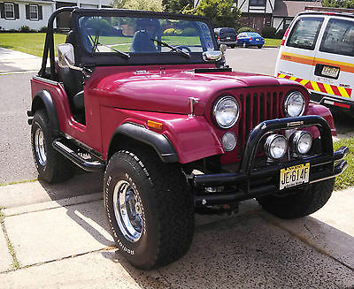 Jeep : CJ 1974 frame/ body - vin/ title/ reg is 1955 1955 jeep cj 5 custom built 3 700 mi garage kept