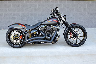 Harley-Davidson : Softail 2015 fxsb breakout custom black ops edition 15 k in xtra s motor work