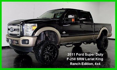 Ford : F-250 King Ranch 2011 ford f 250 lifted king ranch turbo 6.7 l v 8 four wheel drive pickup truck