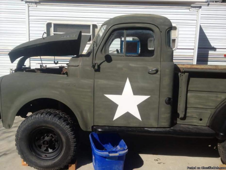 1950 dodge custom pickup