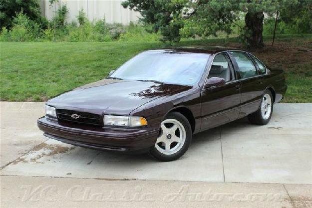 1996 Chevrolet Impala Ss 1,356 Original Miles for: $25900