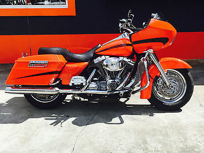 Harley-Davidson : Touring 2004 harley davidson road glide fltri orange black nice condition