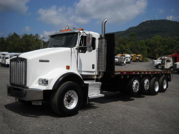 Kenworth t800 flatbed truck for sale