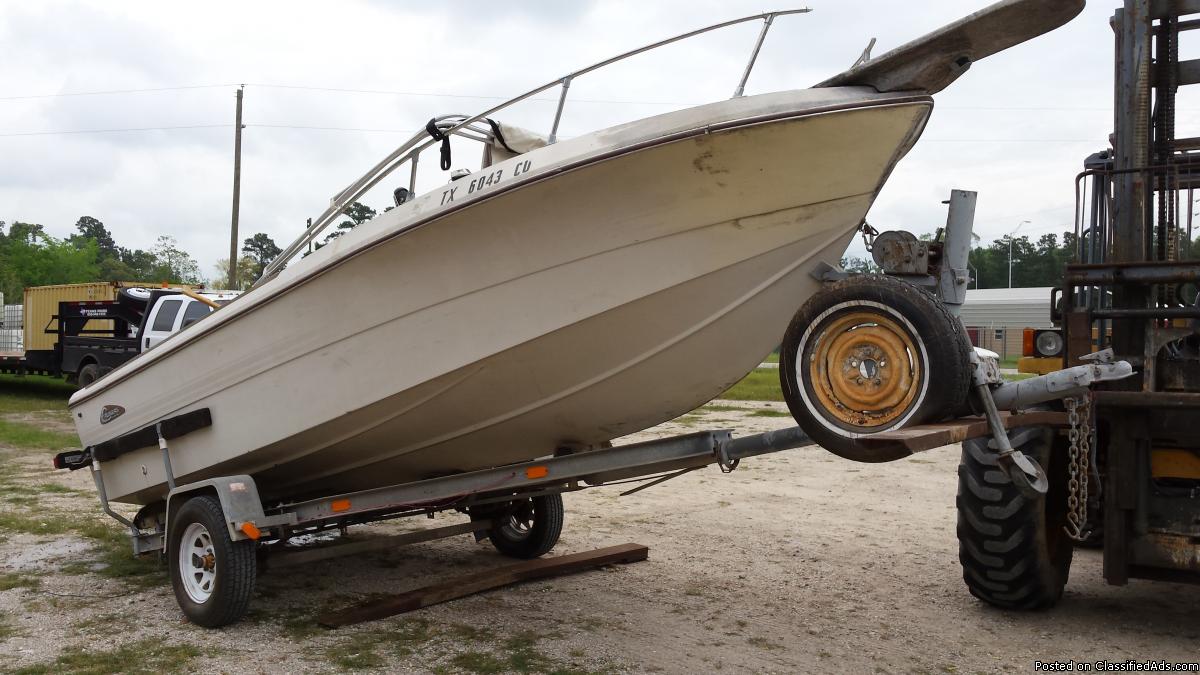20' boat trailer