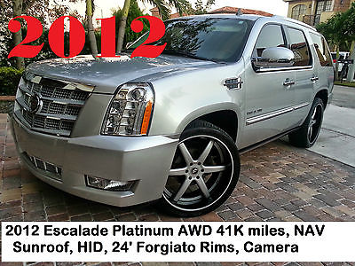 Cadillac : Escalade Platinum Sport Utility 4-Door 2012 cadillac escalade platinum