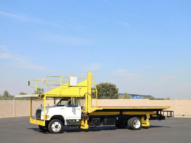Ford f700 flatbed truck for sale