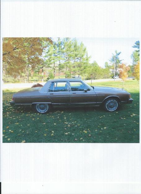 1986 Pontiac Parisienne for: $8000
