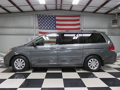 Honda : Odyssey EX-L 2 owner warranty financing leather heated tv dvd sunroof power doors low miles