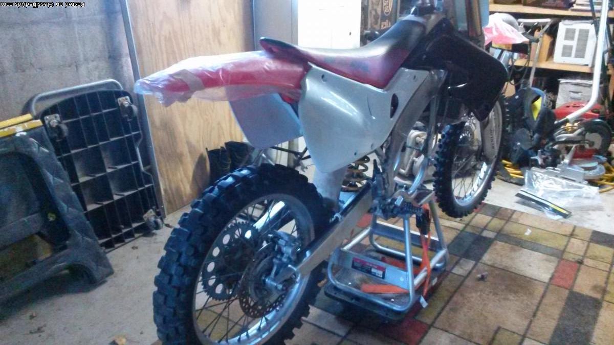 1998 cr250 rolling chassis