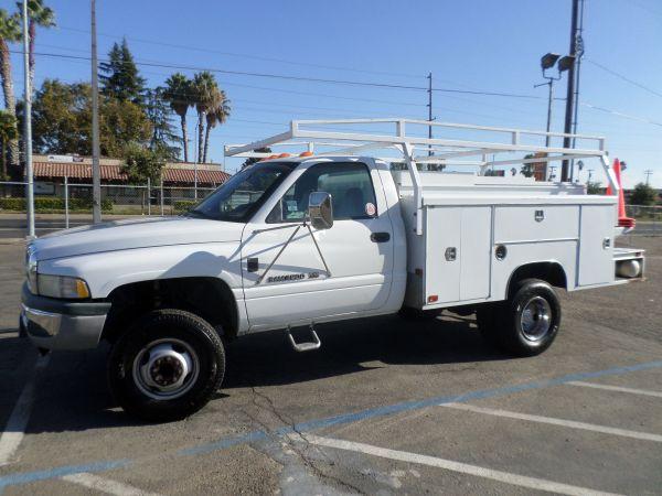 1999 Dodge 3500 Dually Utility Truck