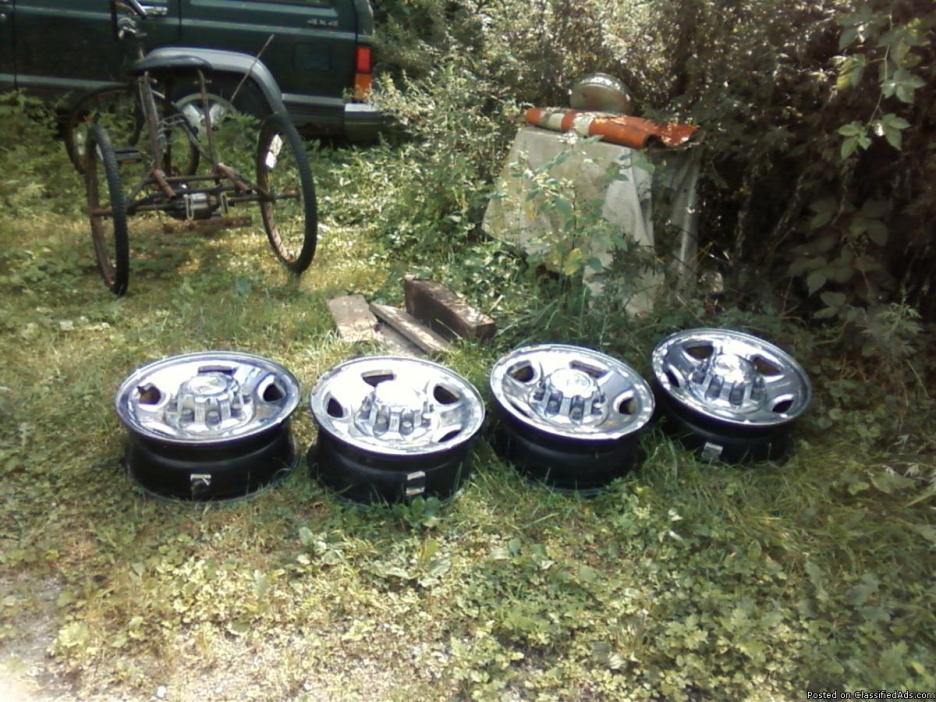 We have chevy rim's & middle's for sale, 0