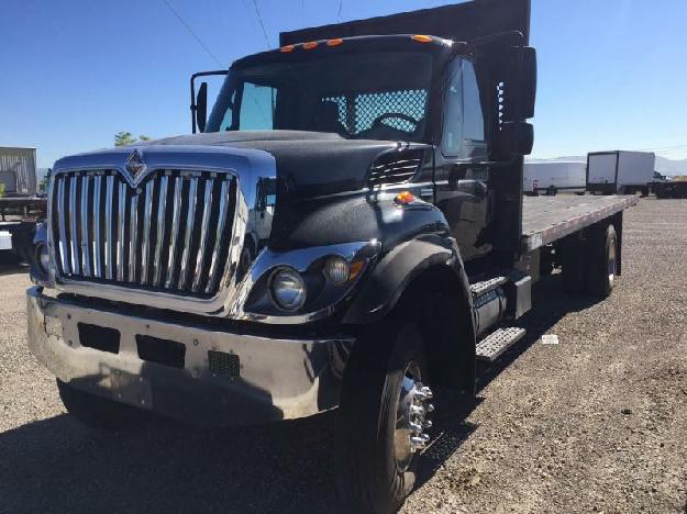 International 7300 flatbed truck for sale