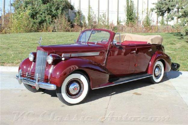 1938 Packard Standard Packard 8 Convertible for: $79900