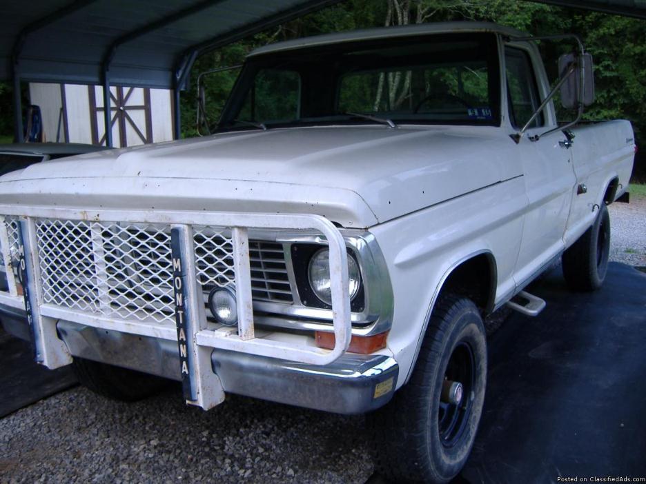 Rare 72 ford 4x4