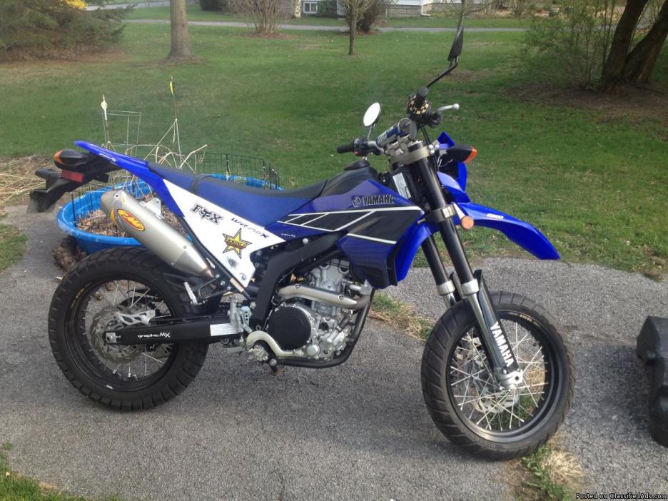 For Sale, 2008 Yamaha WR250X, 5347 miles, Excellent condition.